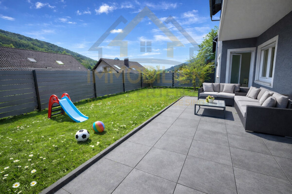 Sonnen - Terrasse im UG