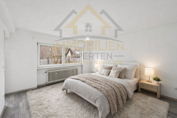 Schlafzimmer in Einliegerwohnung
