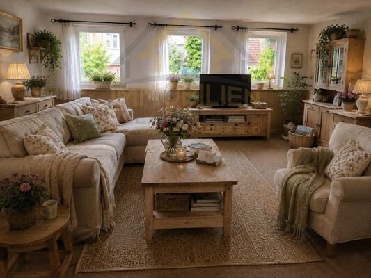 Wohnzimmer als Idee im EG