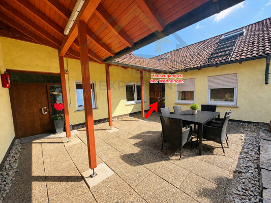 Zugang zu der Wohnung