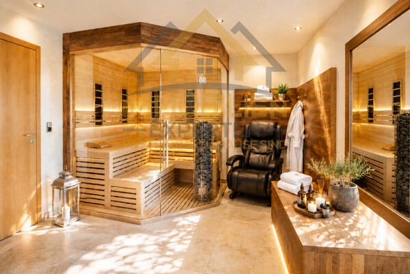 Sauna im UG