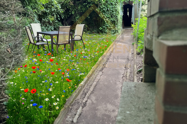 Gartengrundstück hinter der Scheune