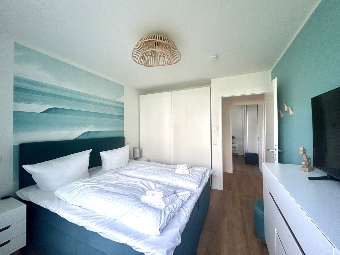 Moderne Ferienwohnungen auf Usedom direkt am Stettiner Haff – EG Schlafen 2-2