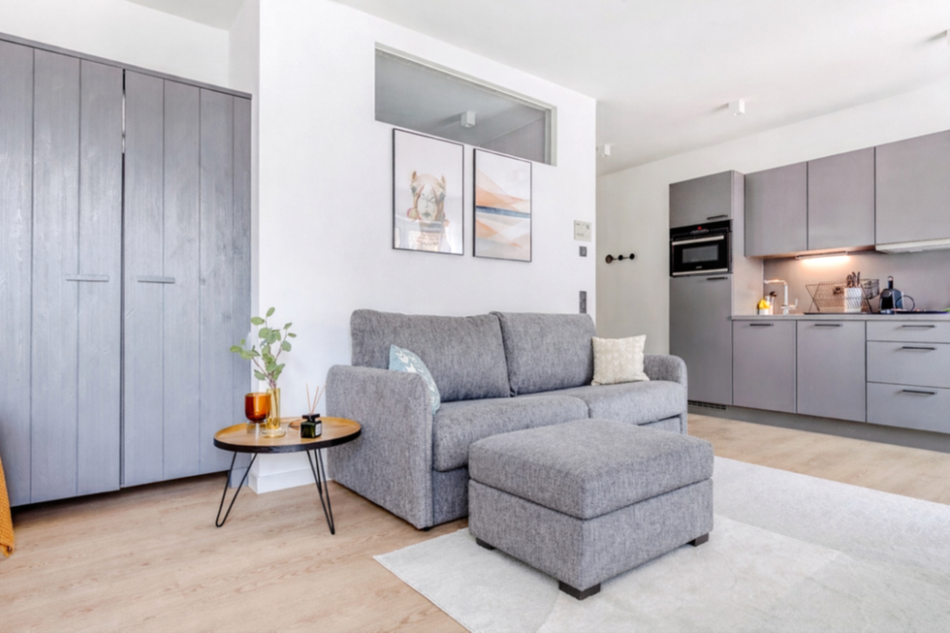44 exklusive, vollmöblierte Apartments - TUM fußläufig – Studentenapartments - Rendering 3a