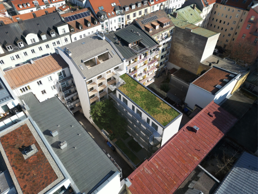 44 exklusive, vollmöblierte Apartments - TUM fußläufig – Studentenapartments - Luftbild 2