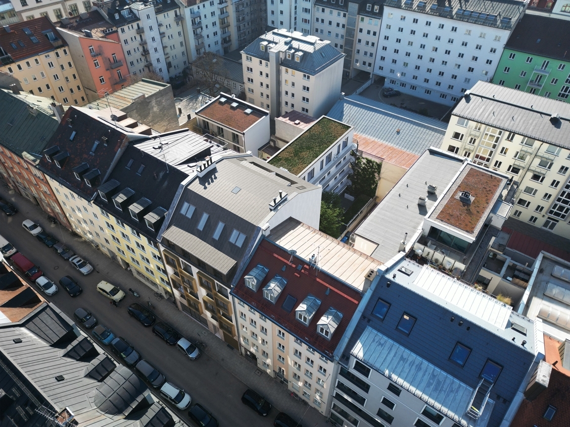 44 exklusive, vollmöblierte Apartments - TUM fußläufig – Studentenapartments - Luftbild 1
