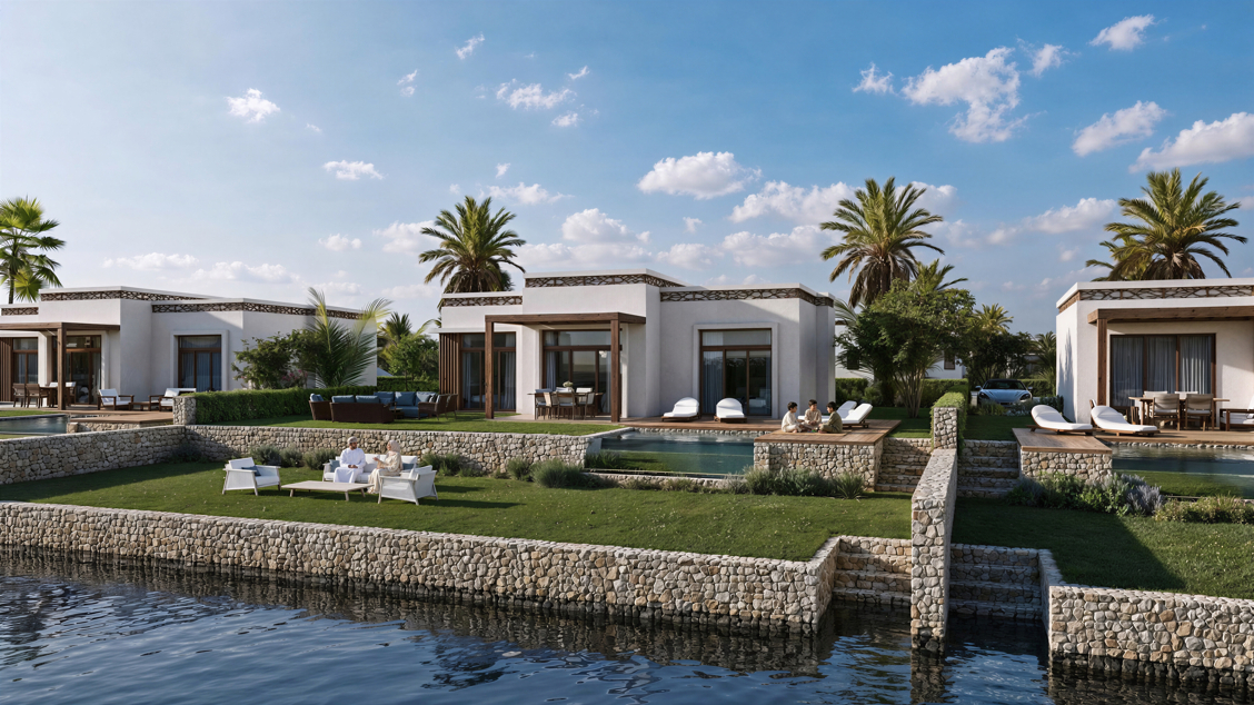 Villas mit direktem Wasserzugang in Omans Süden Salalah - direkt am Meer – Freistehende Villa