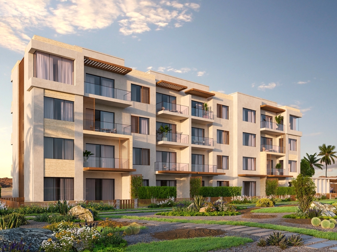 3-Zimmer-Apartments unweit Maskat - direkt am Meer – Außenansicht 2