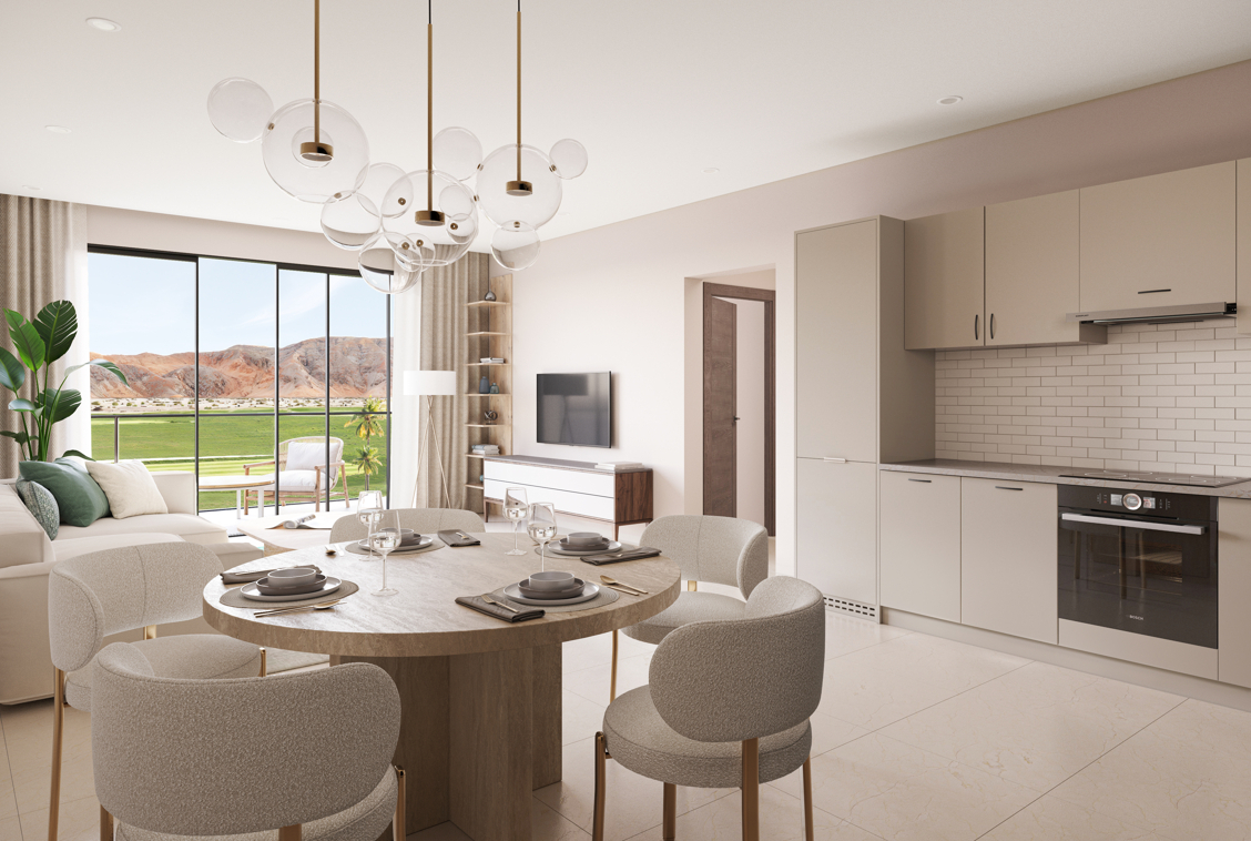 3-Zimmer-Apartments unweit Maskat - direkt am Meer – 3-Zi-Apartment Wohnen 2