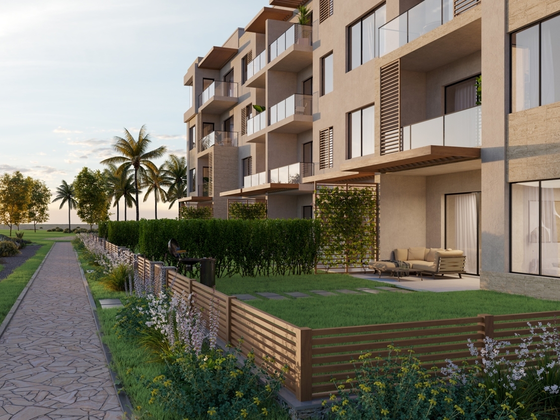 3-Zimmer-Apartments unweit Maskat - direkt am Meer – Apartments mit Gartenanteil