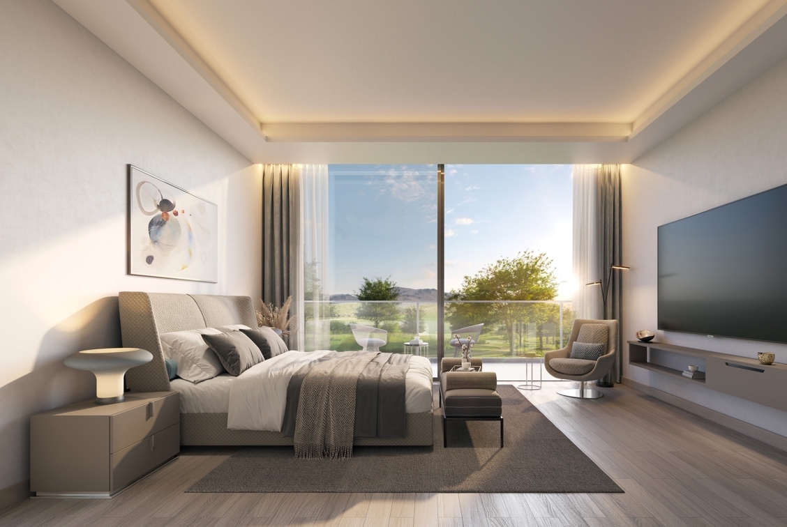 4-Zimmer-Reihenhaus-Villen in AIDA bei Maskat – 130 Meter über dem Golf von Oman – Reihenhaus-Villa Schlafen