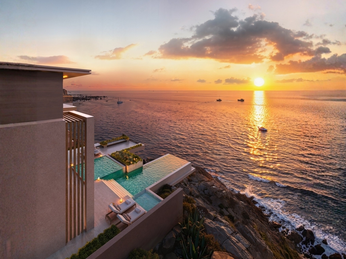 Oceanfront Villas bei Maskat – Interieur von FENDI Casa – 130 m über dem Meer – Oceanfront Villa Meerblick 1