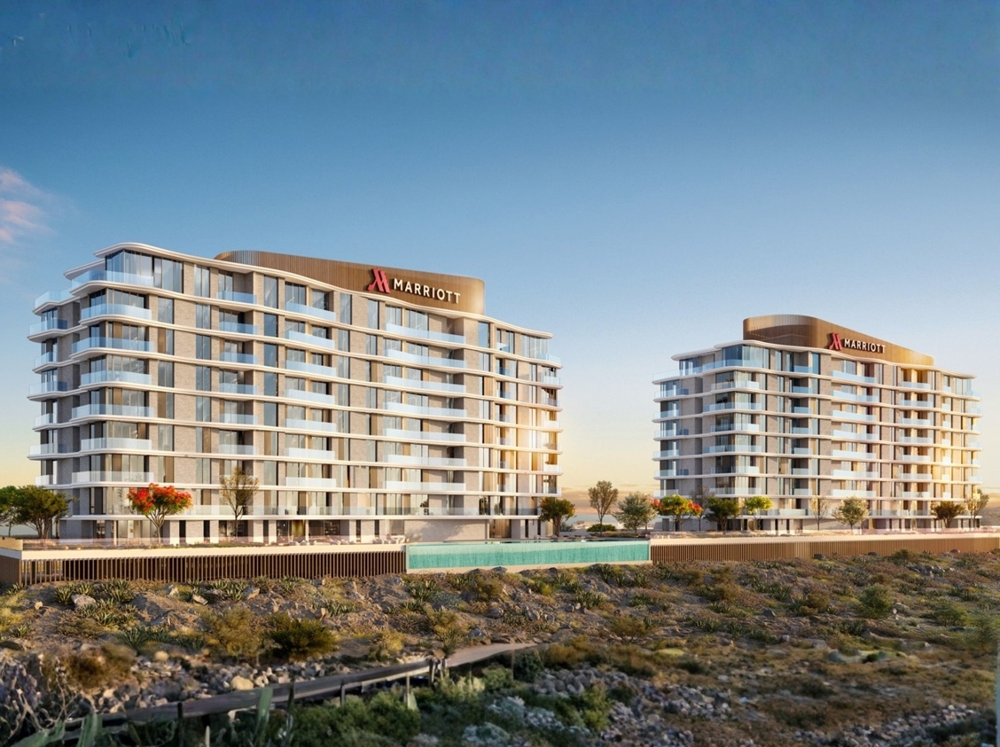 Marriott Residences bei Maskat – möblierte Apartments am Golfplatz – Marriott Residences Außenansicht 3