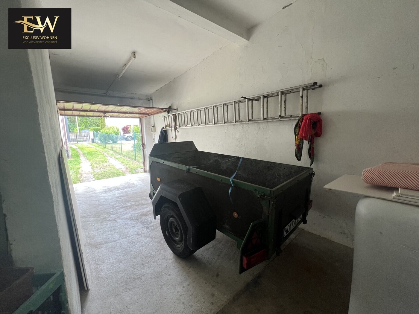 Garage doppelt hintereinander