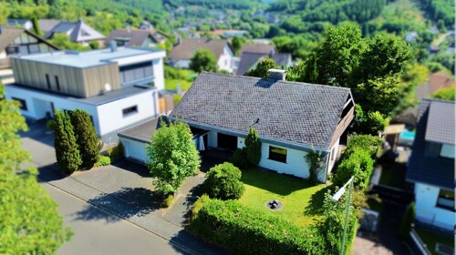 Luftansicht seitliche Front