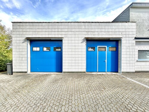 Frontansicht Garagen
