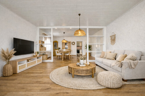 Mögliches Einrichtungsbeispiel visualisiert