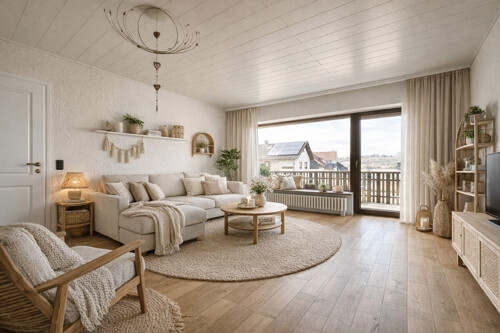 Mögliches Einrichtungsbeispiel visualisiert