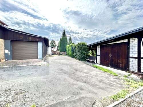 Garage und Schuppen