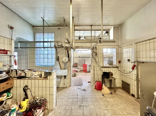 Ehemaliger Schlachtraum