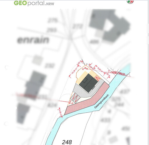 Beispielhafte Bebauung