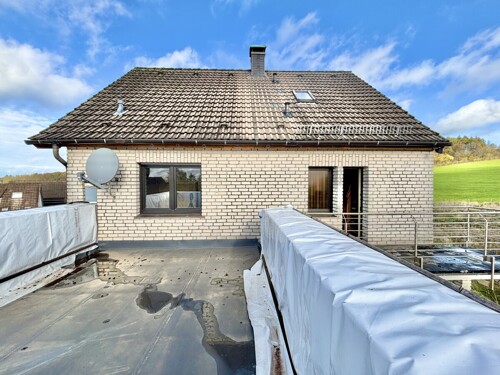 Seitenansicht Balkon