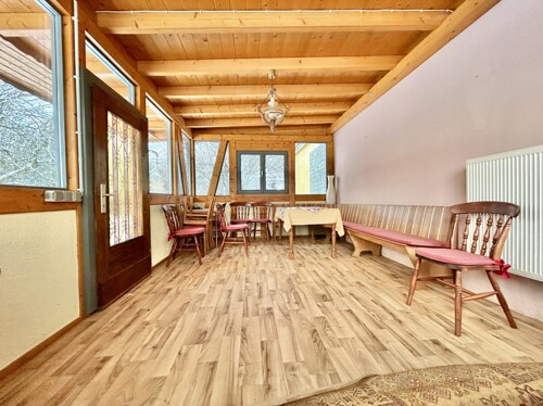 Beheizter Wintergarten 