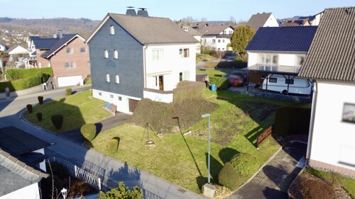 Gartenanlage Luftaufnahme