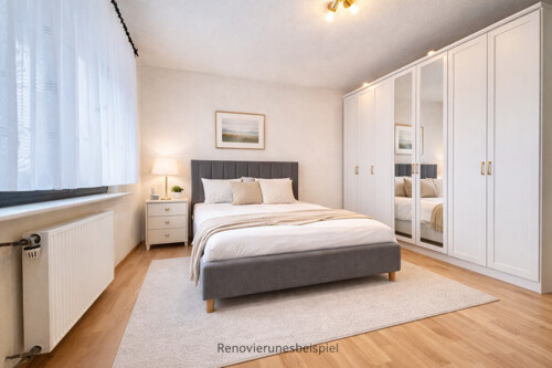 Schlafzimmer DG Renovierungsbeispiel
