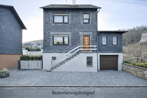 Frontansicht Renovierungsbeispiel