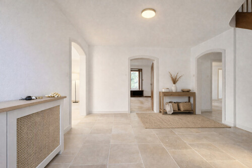 Mögliches Einrichtungsbeispiel visualisiert