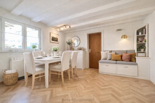 Esszimmer EG Renovierungsbeispiel
