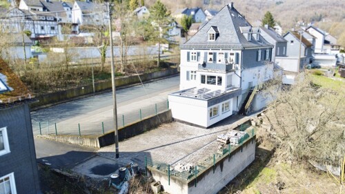 Luftaufnahme Gewerbezugang