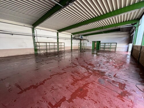 Große Halle mit 2 Toren