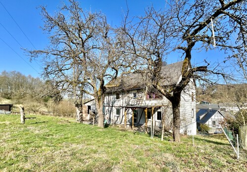 Rückansicht mit Garten