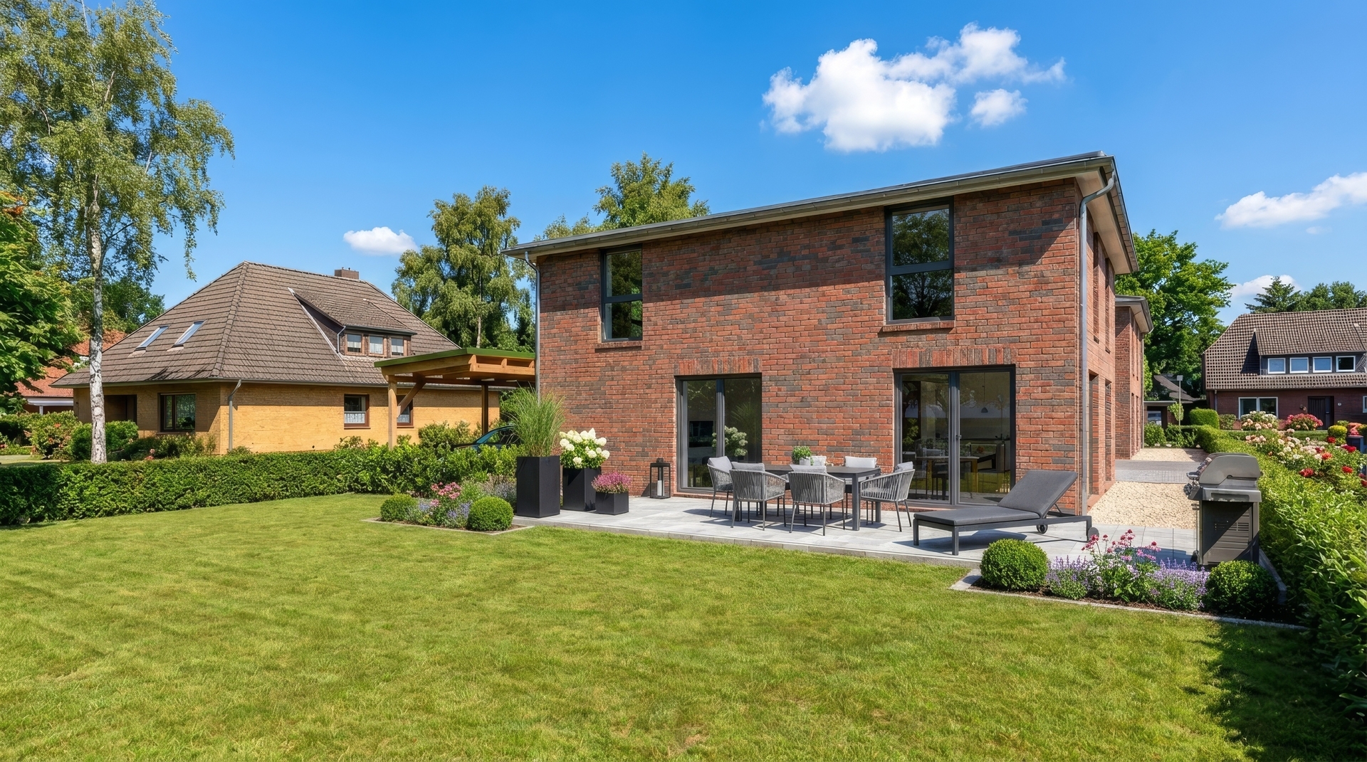 Moderne Doppelhaushälfte im Verbund in Poppenbüttel (TF2)