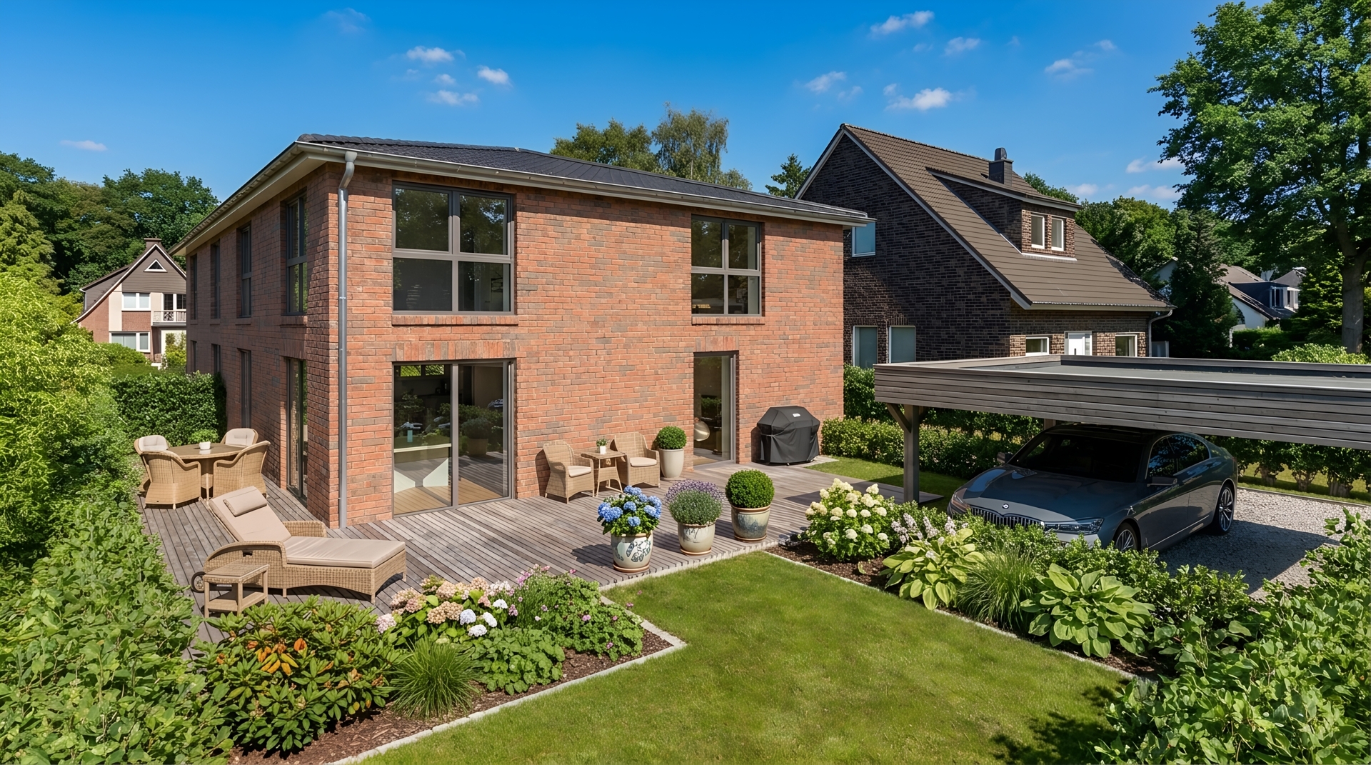 Nahe AEZ und Alsterwanderweg - Moderne Doppelhaushälfte in toller Lage (TF1)