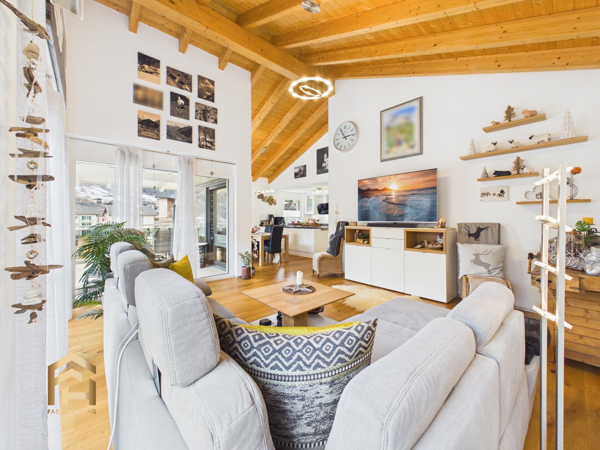 Duplex - untere Ebene -Wohnzimmer