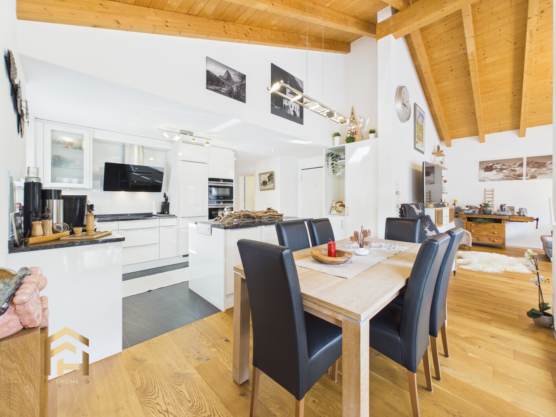 Duplex - untere Ebene -Esszimmer