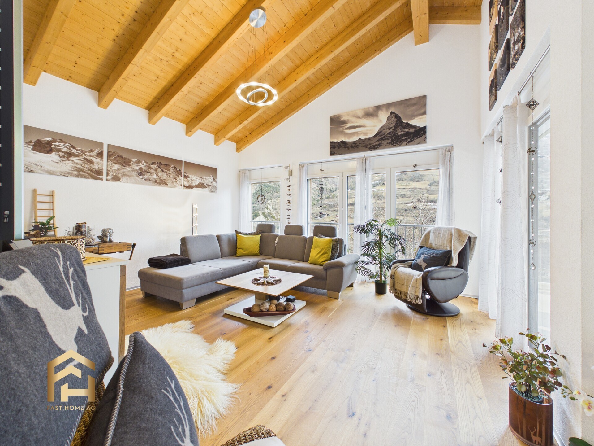 Duplex - untere Ebene -Wohnzimmer
