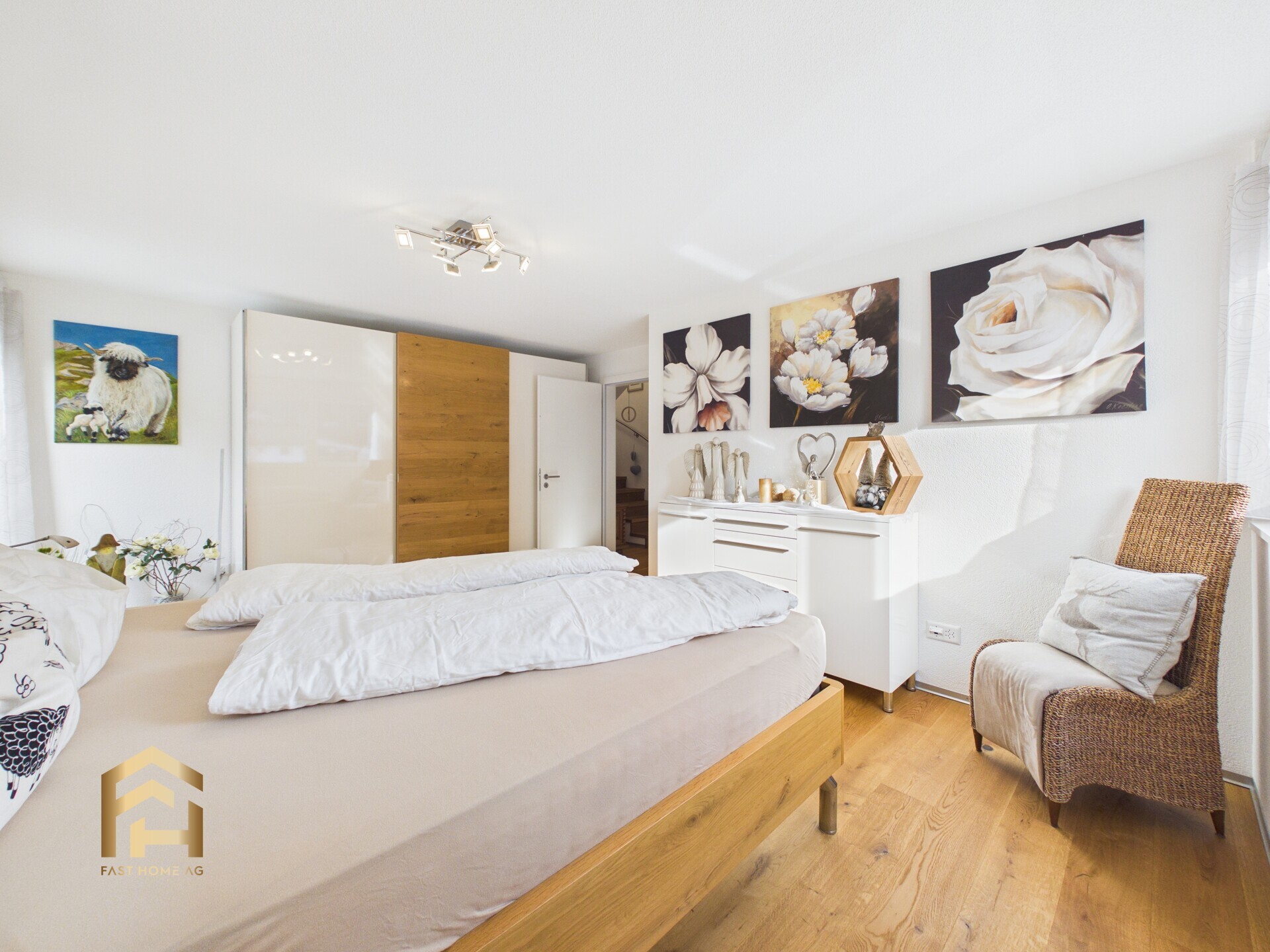 Duplex - untere Ebene - Schlafzimmer