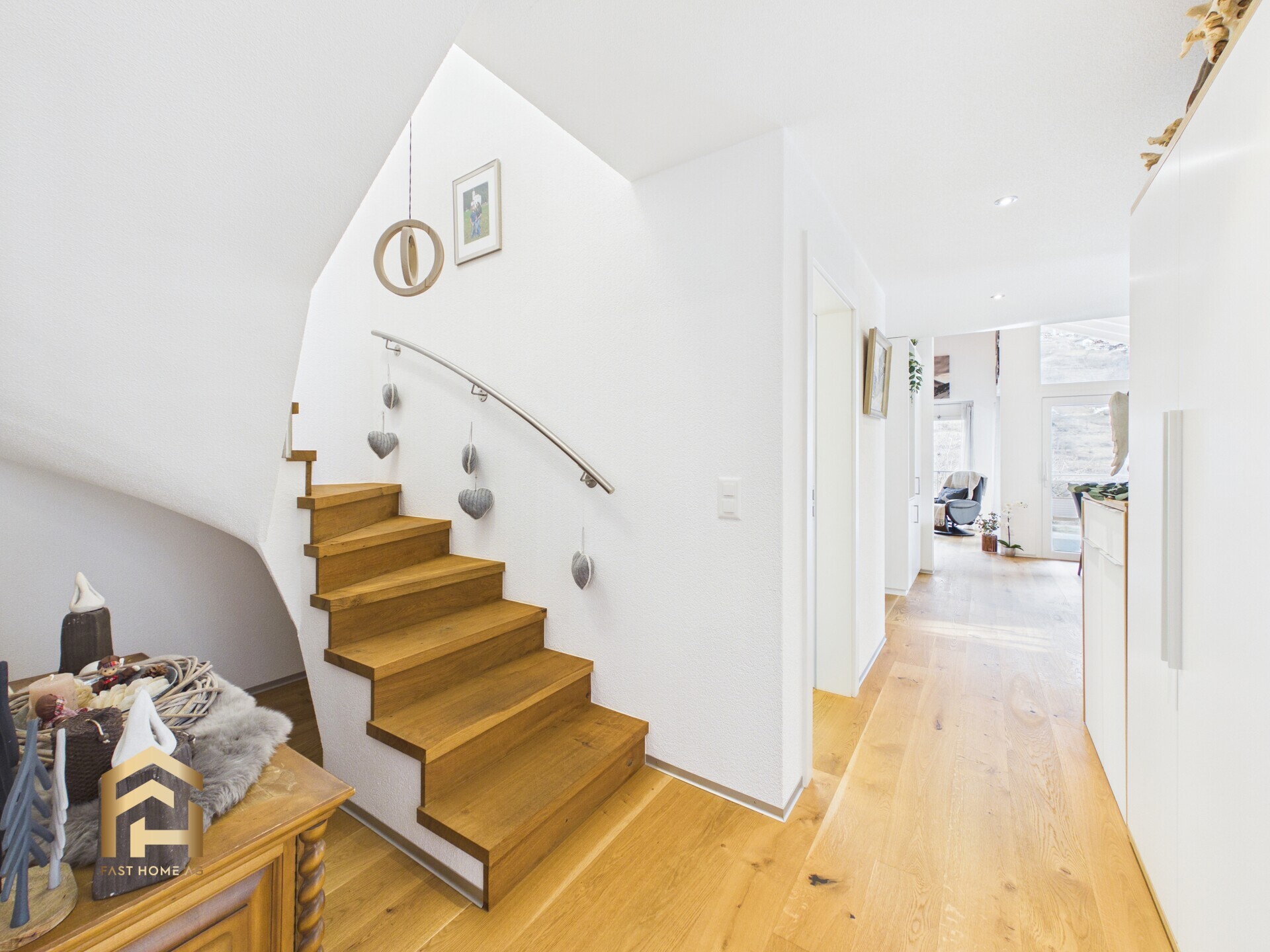 Duplex - untere Ebene - Treppe