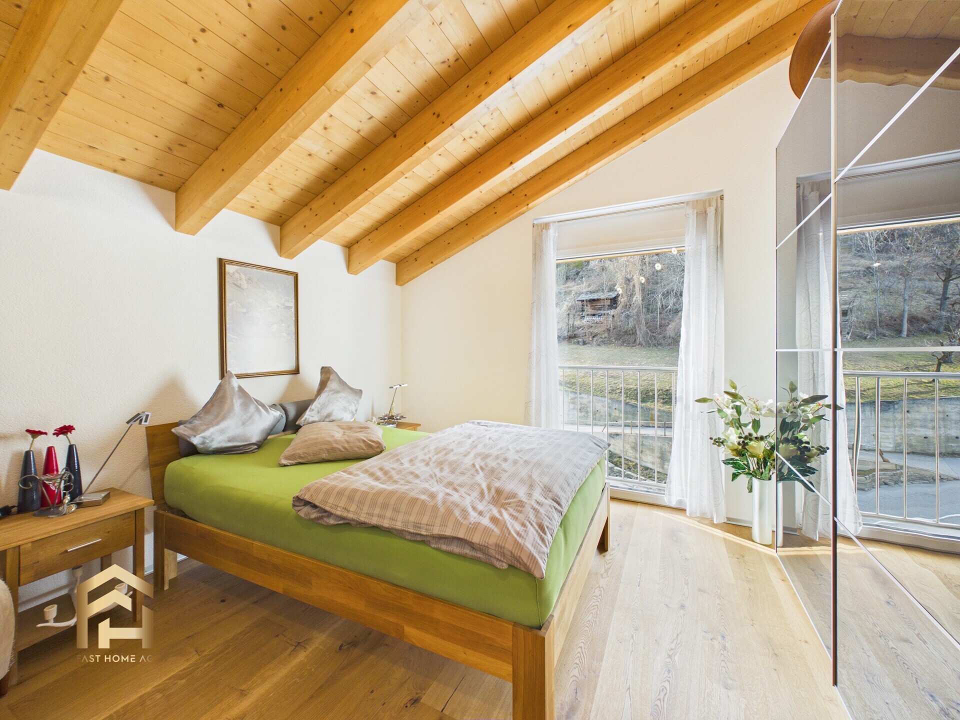 Duplex - obere Ebene - Schlafzimmer