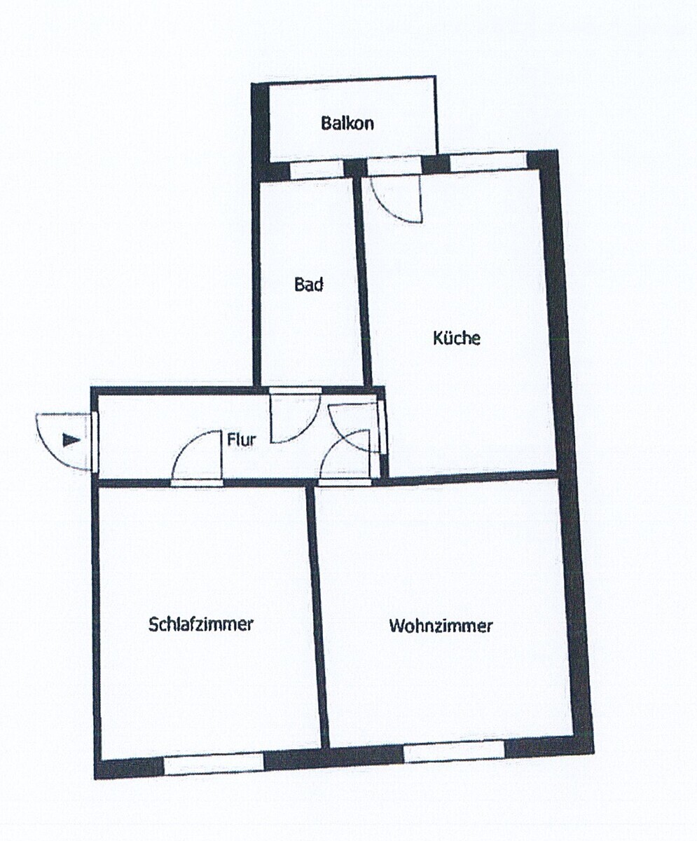 Wohnungsgrundriss
