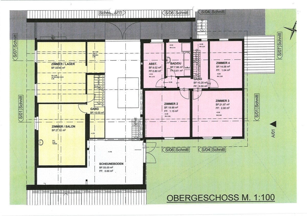 Grundriss OG