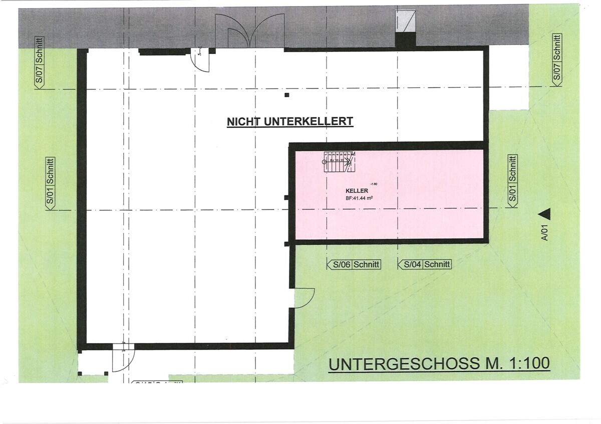 Grundriss UG