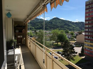 Weitblick vom Balkon