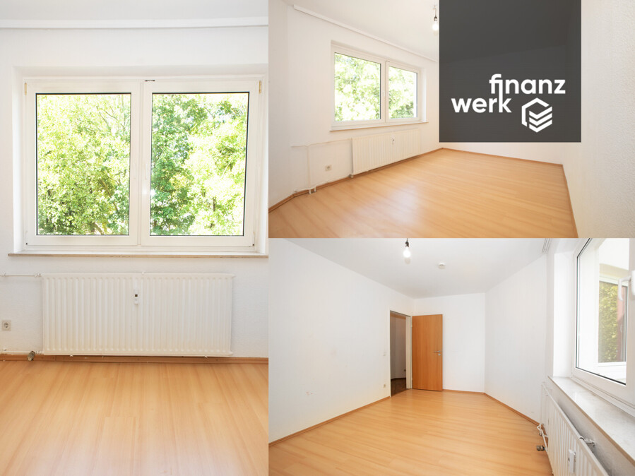 Platz für die ganze Familie: Bezugsfreie 5,5-Zimmer-Wohnung mit Balkon ins Grüne – Köln-Porz – SCHLAFZIMMER