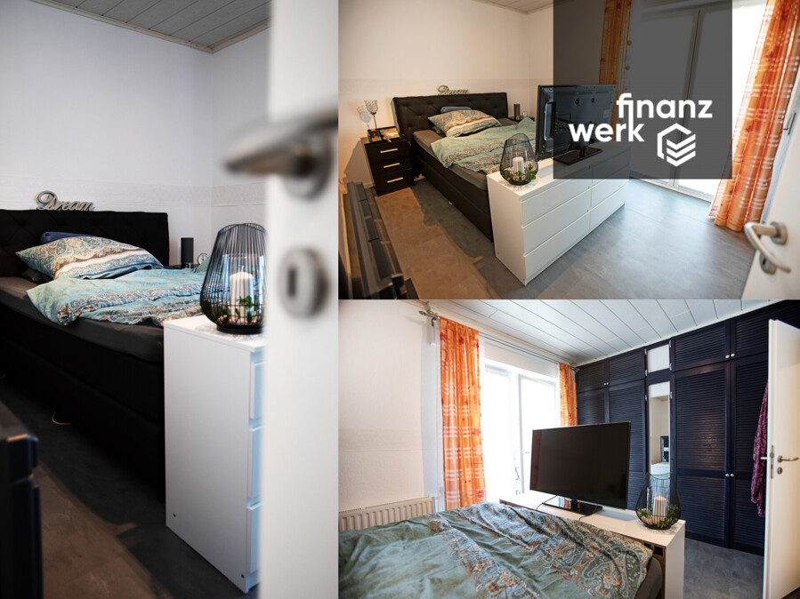 Großzügig wohnen, vielseitig leben – freistehendes Haus mit Einliegerwohnung in Iserlohn-Lössel – Schlafzimmer Einliegerwohnung