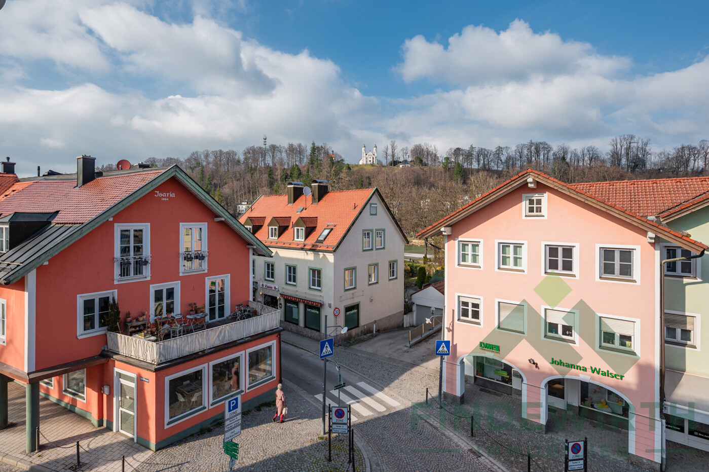 Blick auf den Kalvarienberg